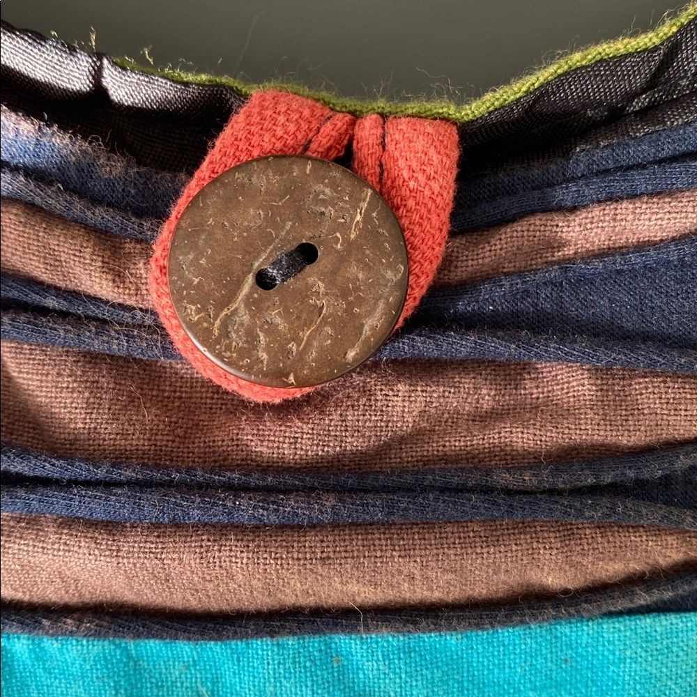 Colorful Floral Patchwork Shoulder Bag Hippies Boho Cottage Festival - Picture 6 of 10